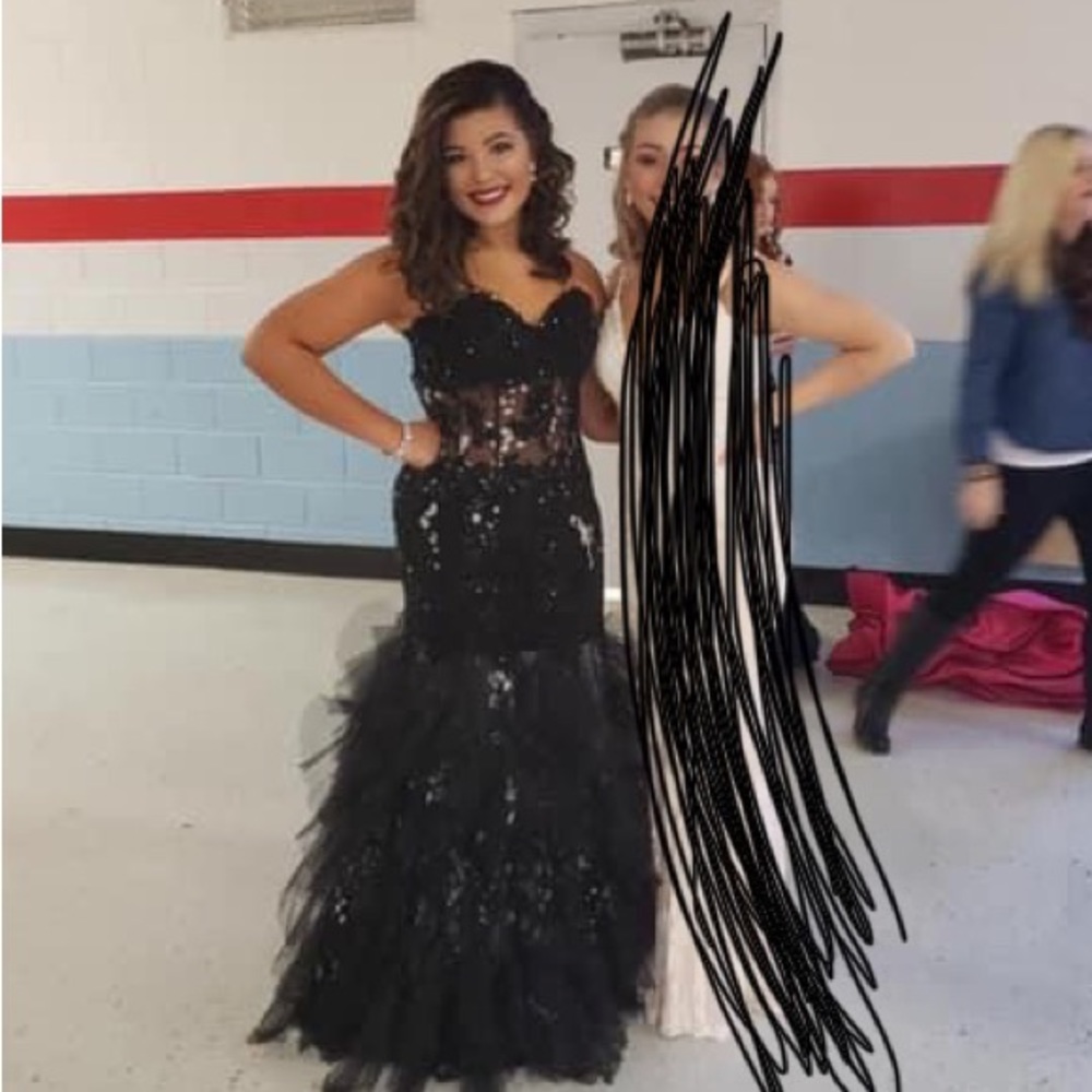 Black Jovani dress size 14